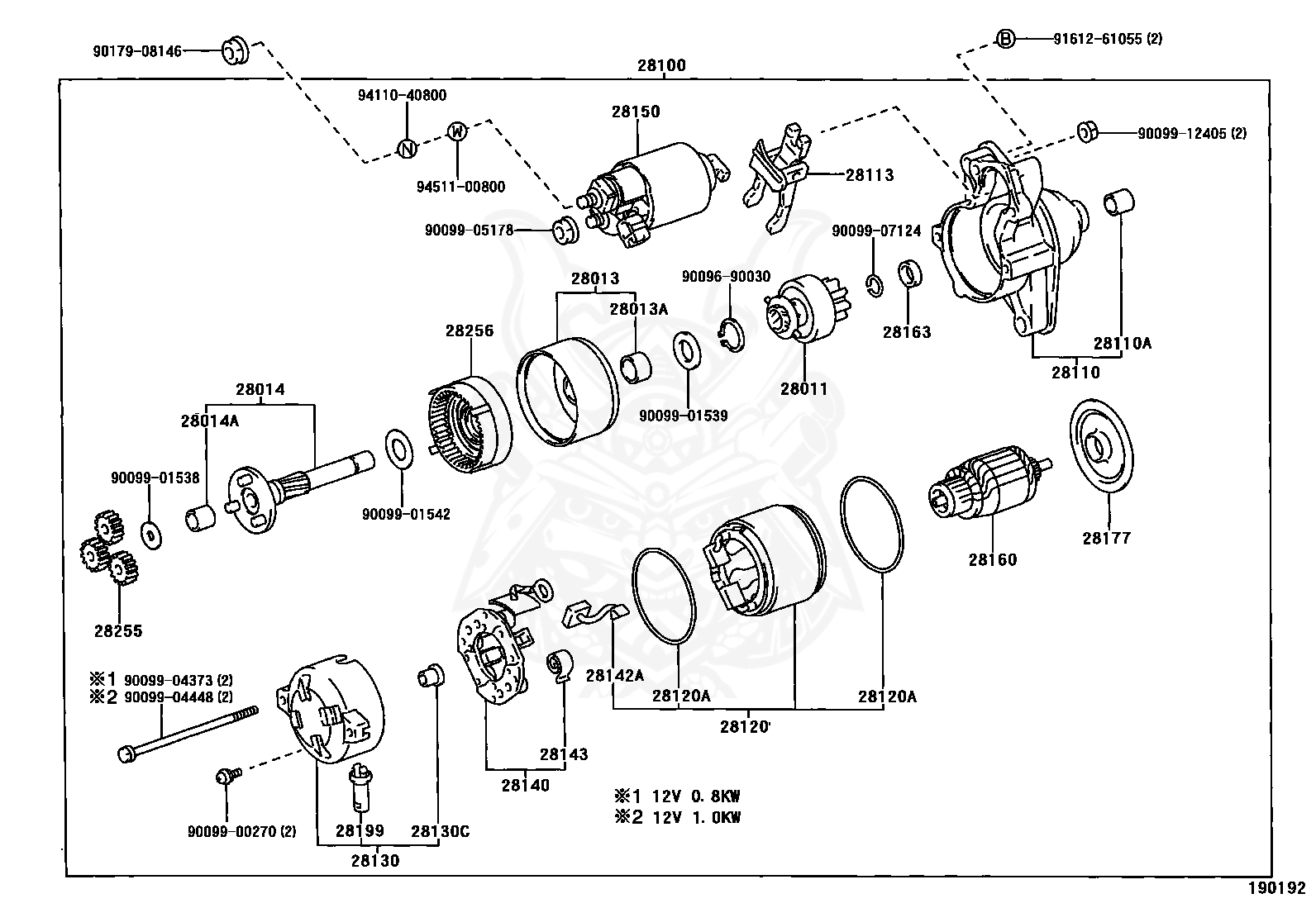 Toyota - Yoke Assy, Starter